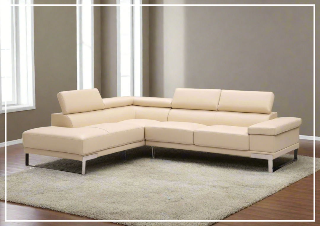 Gio Italia Baxter Sectional with Reversible Chaise-SOFABED