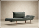 Innovation Living Zeal 2-Seater Fabric Sofa Daybed With Three Color Option-SOFABED