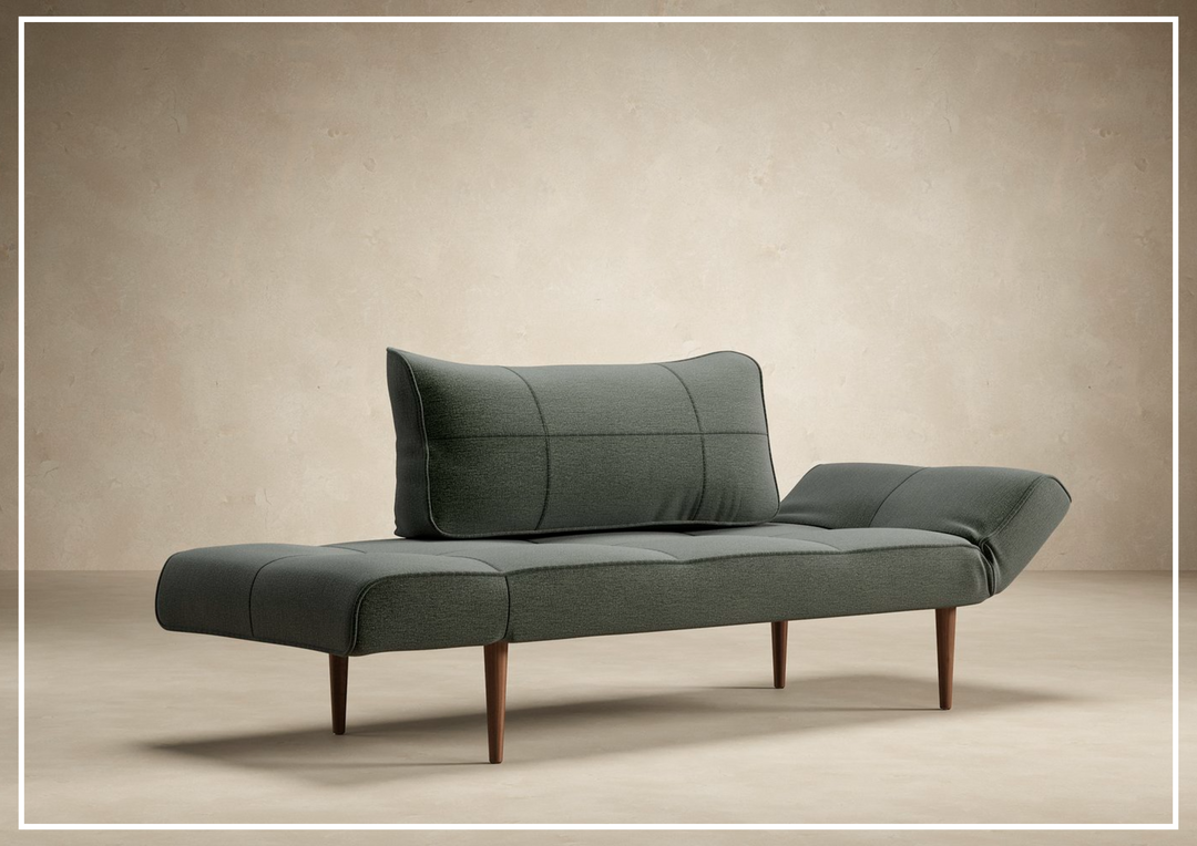 Innovation Living Zeal 2-Seater Fabric Sofa Daybed With Three Color Option-SOFABED