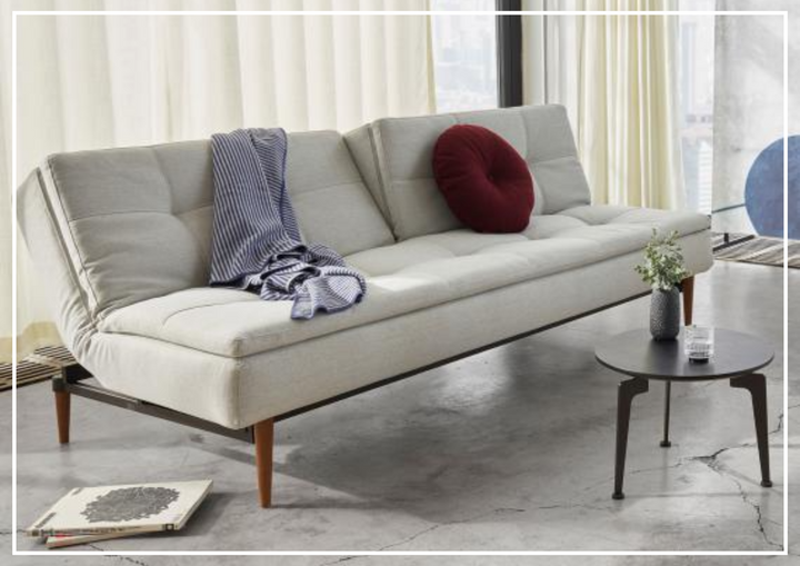 Innovation Living Dublexo Styletto 2-Seater Fabric Sofa Bed With Three Color Option-SOFABED