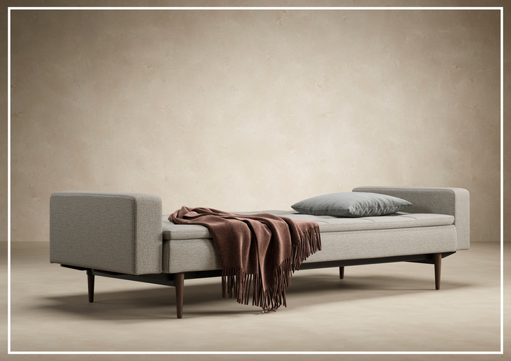 Innovation Living Dublexo Styletto 2-Seater Fabric Sofa Bed With Three Color Option-SOFABED