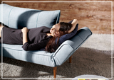 Innovation Living Zeal 2-Seater Fabric Sofa Daybed With Three Color Option-SOFABED