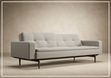 Innovation Living Dublexo Styletto 2-Seater Fabric Sofa Bed With Three Color Option-SOFABED