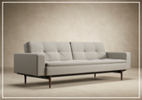Innovation Living Dublexo Styletto 2-Seater Fabric Sofa Bed With Three Color Option-SOFABED