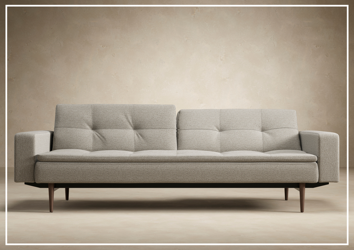 Innovation Living Dublexo Styletto 2-Seater Fabric Sofa Bed With Three Color Option-SOFABED