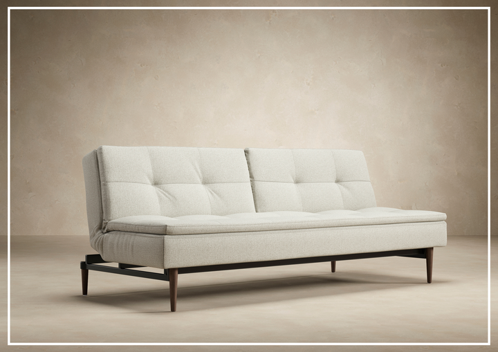 Innovation Living Dublexo Styletto 2-Seater Fabric Sofa Bed With Three Color Option-SOFABED