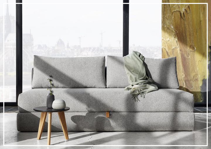 Innovation Living Osvald 2-Seater Fabric Sleeper Sofa-SOFABED