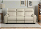 Gio Italia Bruna 3-Seater Leather Power Reclining Sofa