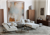 Innovation Living Dublexo Styletto 2-Seater Fabric Sofa Bed With Three Color Option-SOFABED