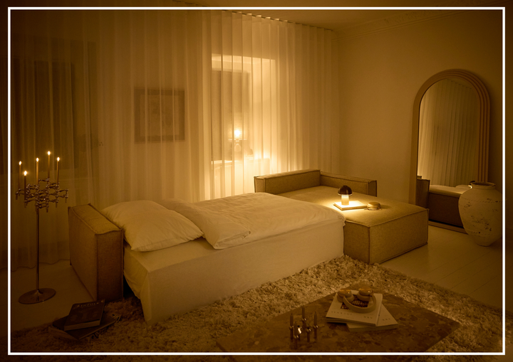 Innovation Living Newilla Fabric L-Shape Sectional Sleeper Sofa-sofabed.com