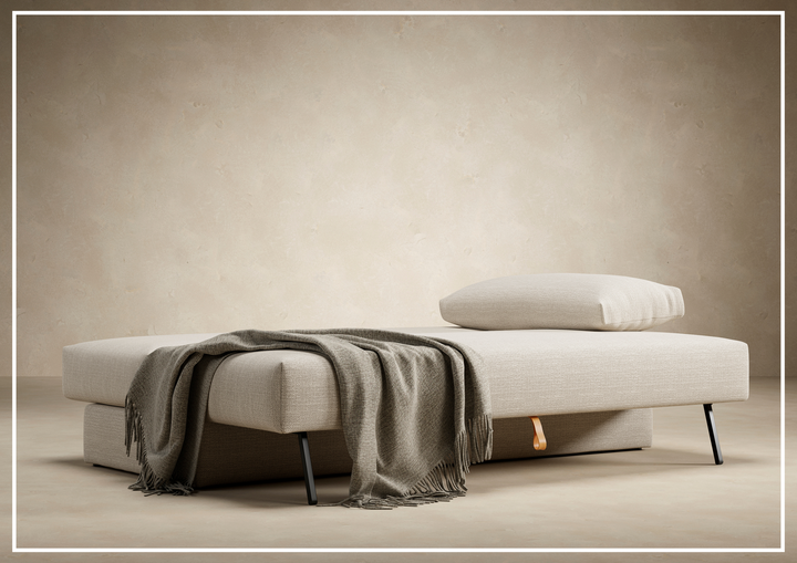 Innovation Living Osvald 2-Seater Fabric Sleeper Sofa-SOFABED