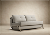 Innovation Living Cubed Fabric 2-Seater Queen Sized Sleeper Sofa-SOFABED