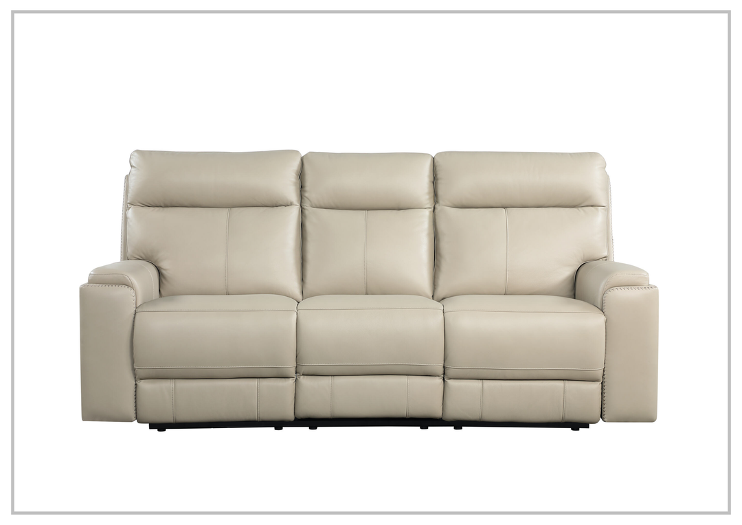 Gio Italia Bruna Leather Power Reclining Sofa- Sofabed.com
