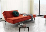 Innovation Living Dublexo 2-Seater Fabric Sofa Bed With Stainless Steel Legs-SOFABED
