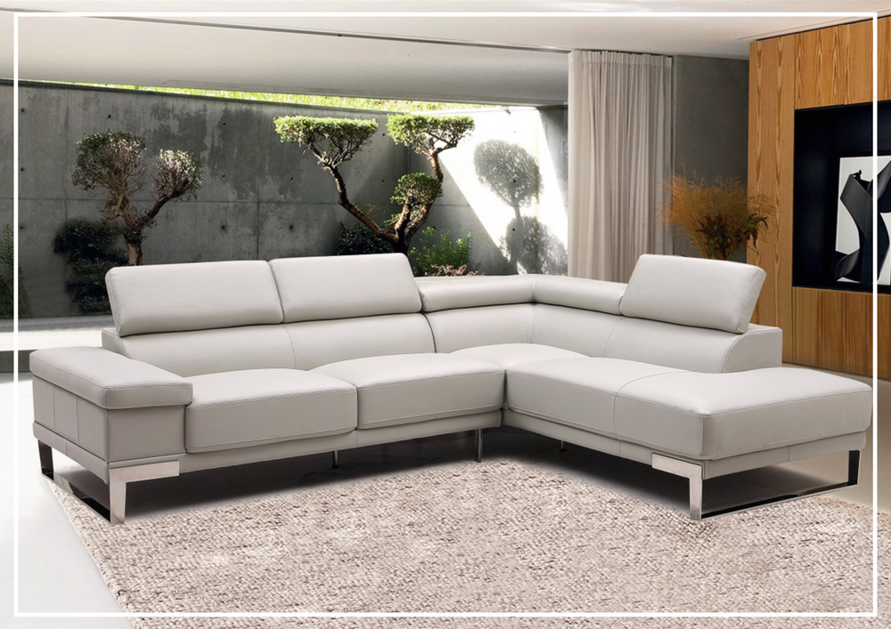 Gio Italia Baxter Sectional with Reversible Chaise-SOFABED