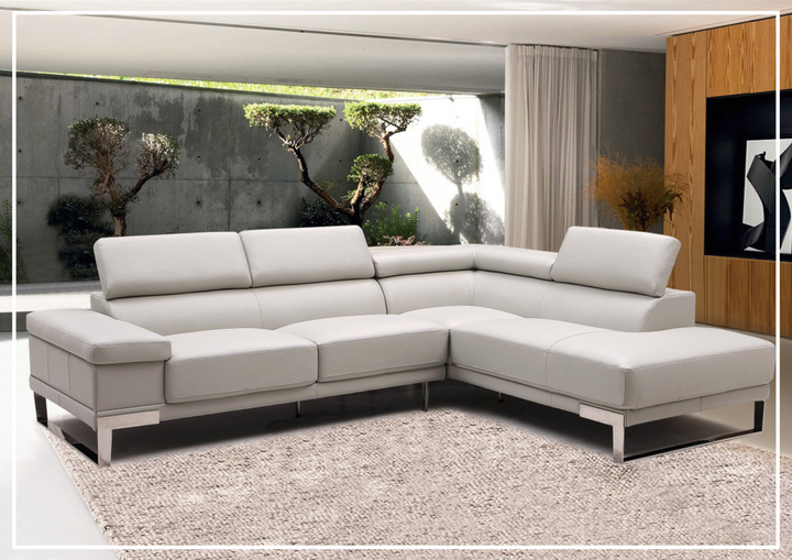 Gio Italia Baxter Sectional with Reversible Chaise-SOFABED