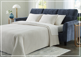 Gio Italia Ammonite Queen Sofa Sleeper with chaise