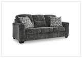 Gio Italia Lucino Fabric Sofa in Gray