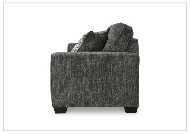 Gio Italia Lucino Fabric Sofa in Gray