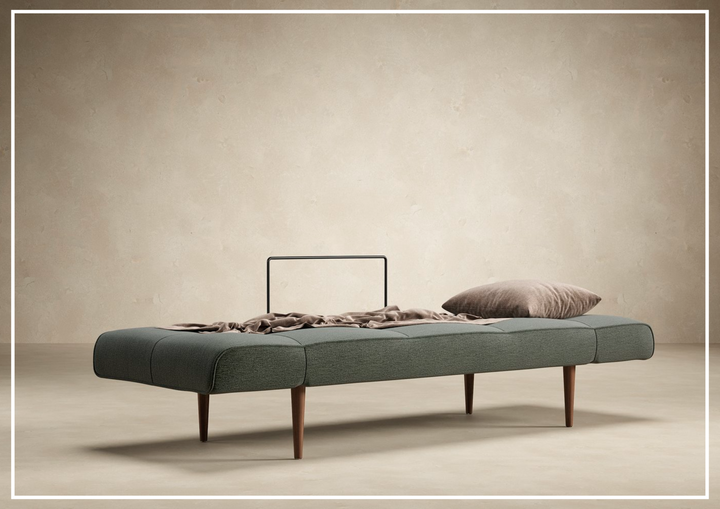 Innovation Living Zeal 2-Seater Fabric Sofa Daybed With Three Color Option-SOFABED