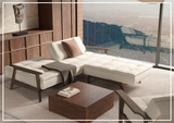 Innovation Living Dublexo Styletto 2-Seater Fabric Sofa Bed With Three Color Option-SOFABED