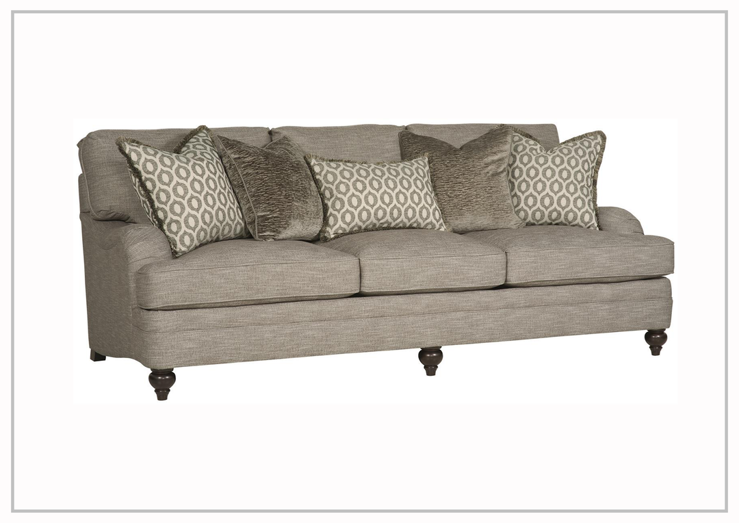 Bernhardt Tarleton Fabric Sofa With Spring Down Cushions - sofabed.com