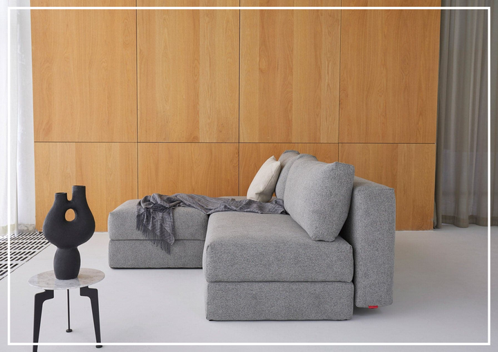Innovation Living Osvald 2-Seater Fabric Sleeper Sofa-SOFABED