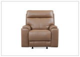 Gio Italia Bruna Leather Power Reclining Glider Chair