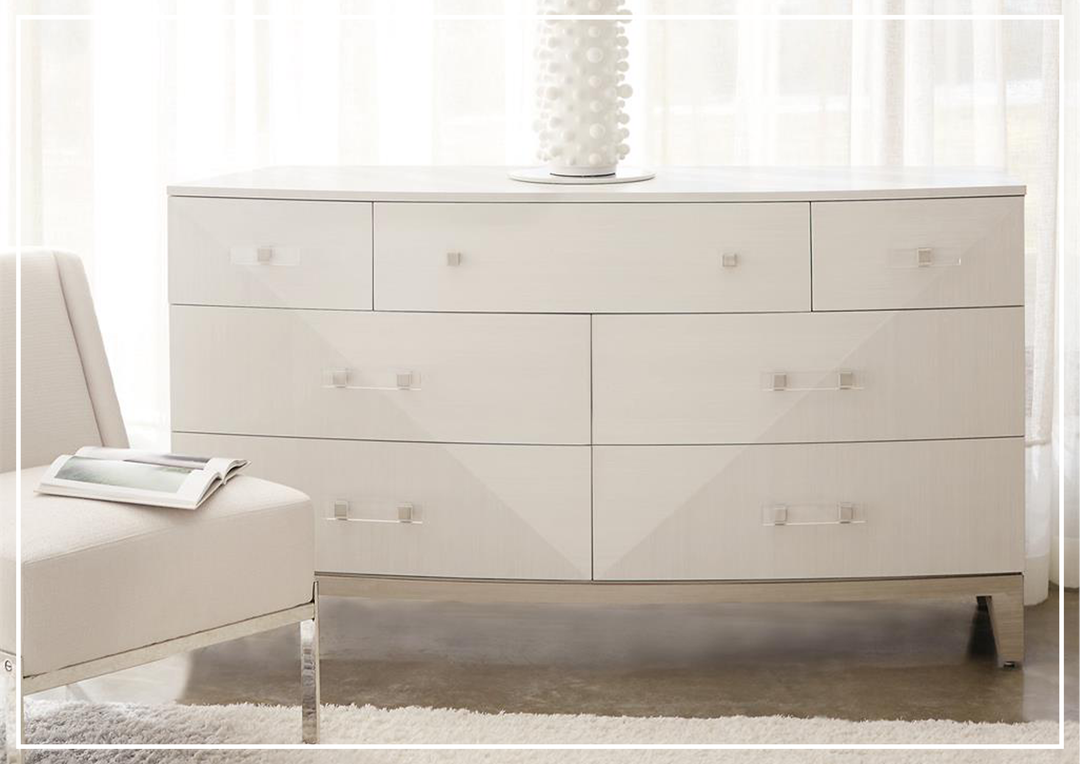 Bernhardt Axiom 7 Drawer Wooden Dresser- sofabed.com