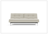 Innovation Living Dublexo 2-Seater Fabric Sofa Bed With Stainless Steel Legs-SOFABED