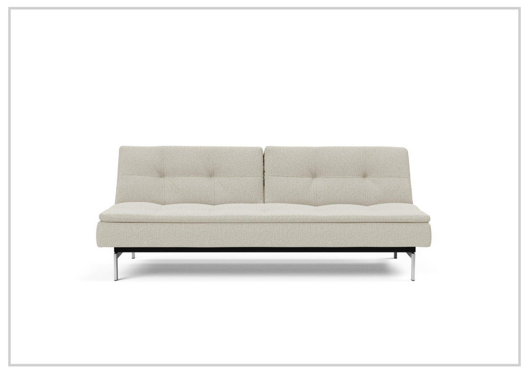 Innovation Living Dublexo 2-Seater Fabric Sofa Bed With Stainless Steel Legs-SOFABED
