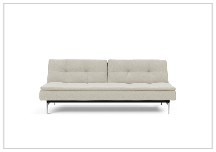 Innovation Living Dublexo 2-Seater Fabric Sofa Bed With Stainless Steel Legs-SOFABED