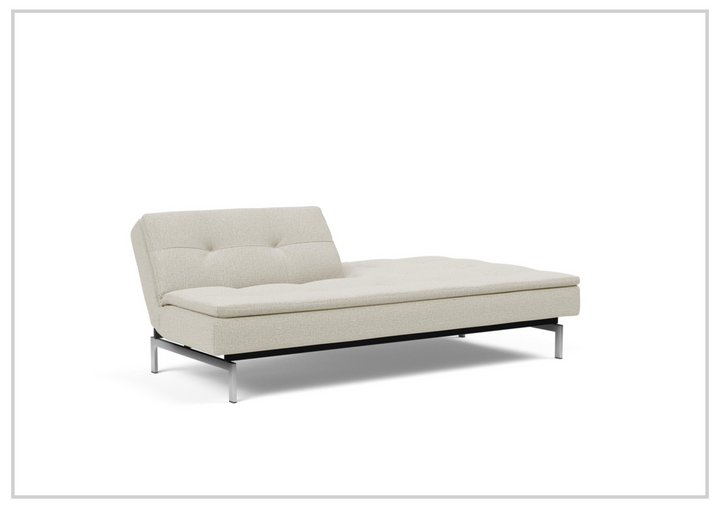 Innovation Living Dublexo 2-Seater Fabric Sofa Bed With Stainless Steel Legs-SOFABED