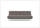 Innovation Living Dublexo 2-Seater Fabric Sofa Bed With Stainless Steel Legs-SOFABED