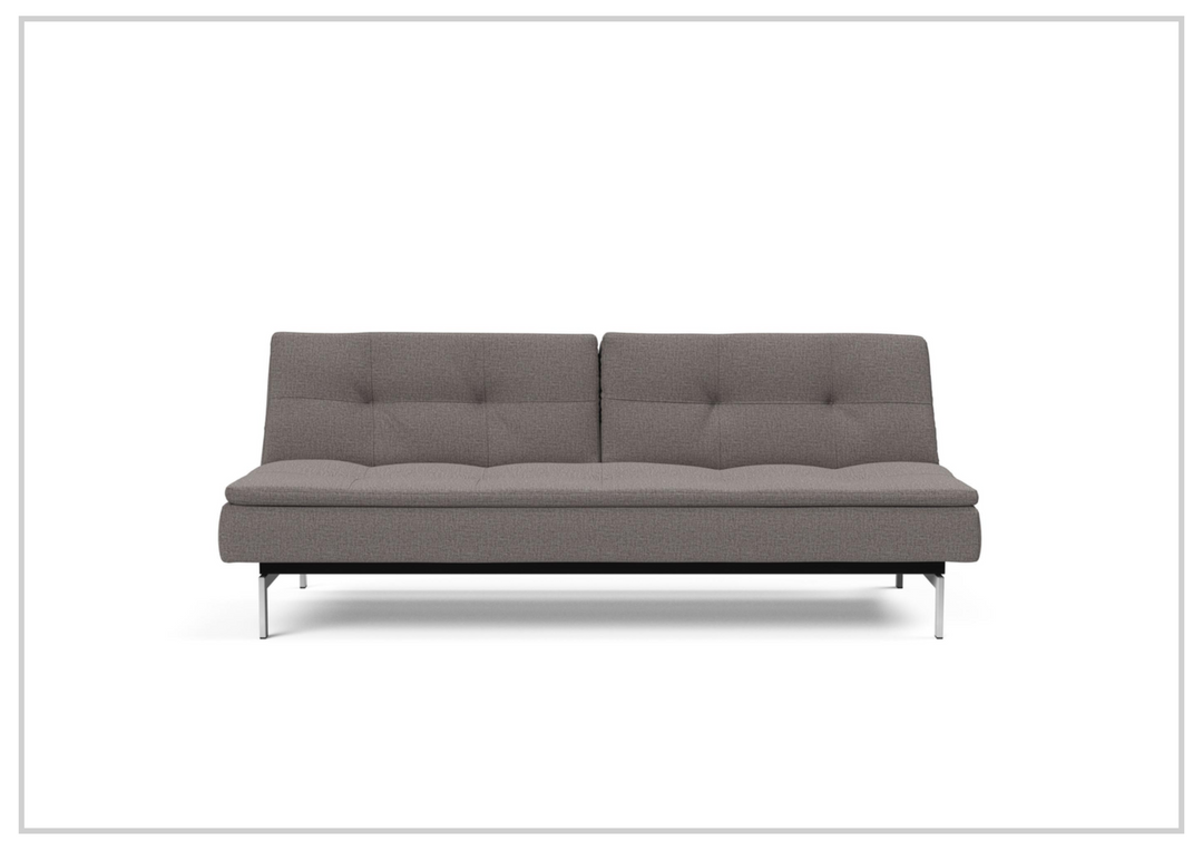 Innovation Living Dublexo 2-Seater Fabric Sofa Bed With Stainless Steel Legs-SOFABED