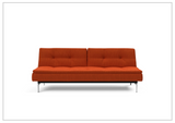 Innovation Living Dublexo 2-Seater Fabric Sofa Bed With Stainless Steel Legs-SOFABED