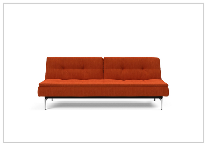 Innovation Living Dublexo 2-Seater Fabric Sofa Bed With Stainless Steel Legs-SOFABED