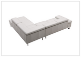 Gio Italia Baxter Sectional with Reversible Chaise-SOFABED