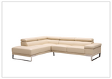Gio Italia Baxter Sectional with Reversible Chaise-SOFABED