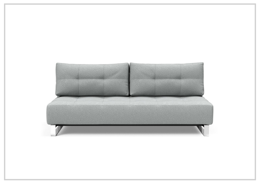 Innovation Living Supremax 2-Seater Fabric Sleeper Sofa with Ottoman-SOFABED