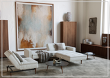 Innovation Living Dublexo Styletto 2-Seater Fabric Sofa Bed With Three Color Option-SOFABED