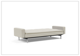 Innovation Living Dublexo 2-Seater Fabric Sofa Bed With Stainless Steel Legs-SOFABED