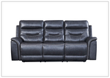 Gio Italia Home Baldwin Power Reclining Leather 3-Seater Sofa
