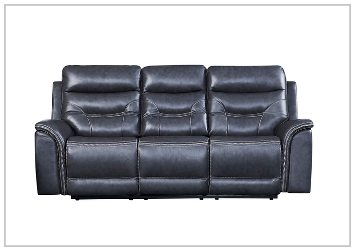 Gio Italia Home Baldwin Power Reclining Leather 3-Seater Sofa