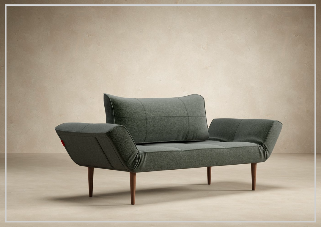 Innovation Living Zeal 2-Seater Fabric Sofa Daybed With Three Color Option-SOFABED