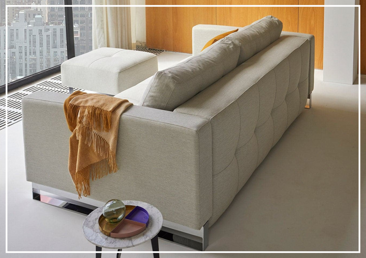 Innovation Living Cassius 2-Seater Fabric Sleeper Sofa-SOFABED