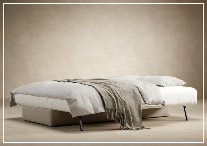 Innovation Living Osvald 2-Seater Fabric Sleeper Sofa-SOFABED
