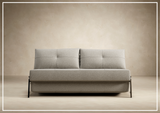 Innovation Living Cubed Fabric 2-Seater Queen Sized Sleeper Sofa-SOFABED