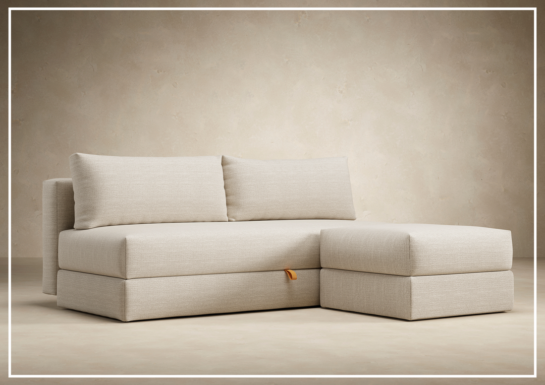 Innovation Living Osvald 2-Seater Fabric Sleeper Sofa-SOFABED