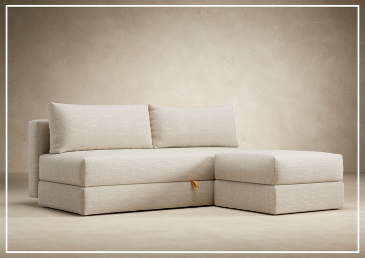 Innovation Living Osvald 2-Seater Fabric Sleeper Sofa-SOFABED